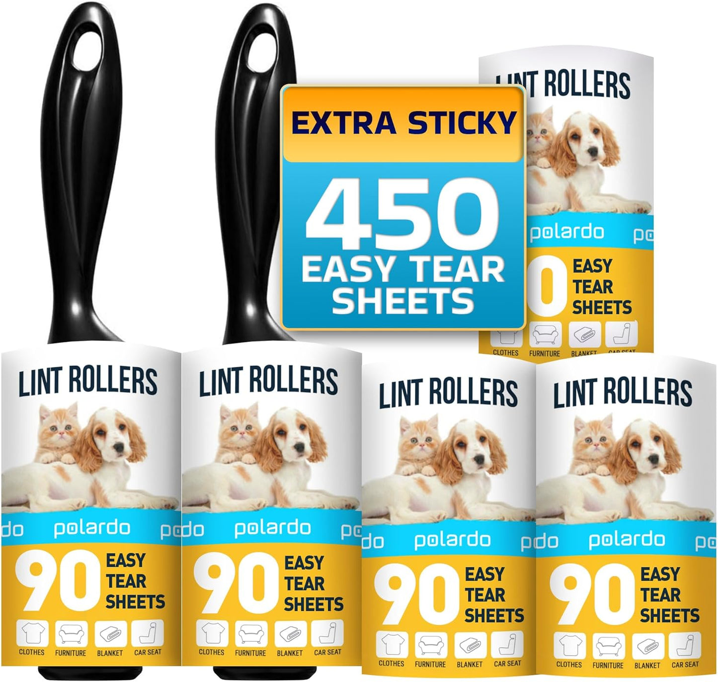 Lint Rollers for Pet Hair,Sticky