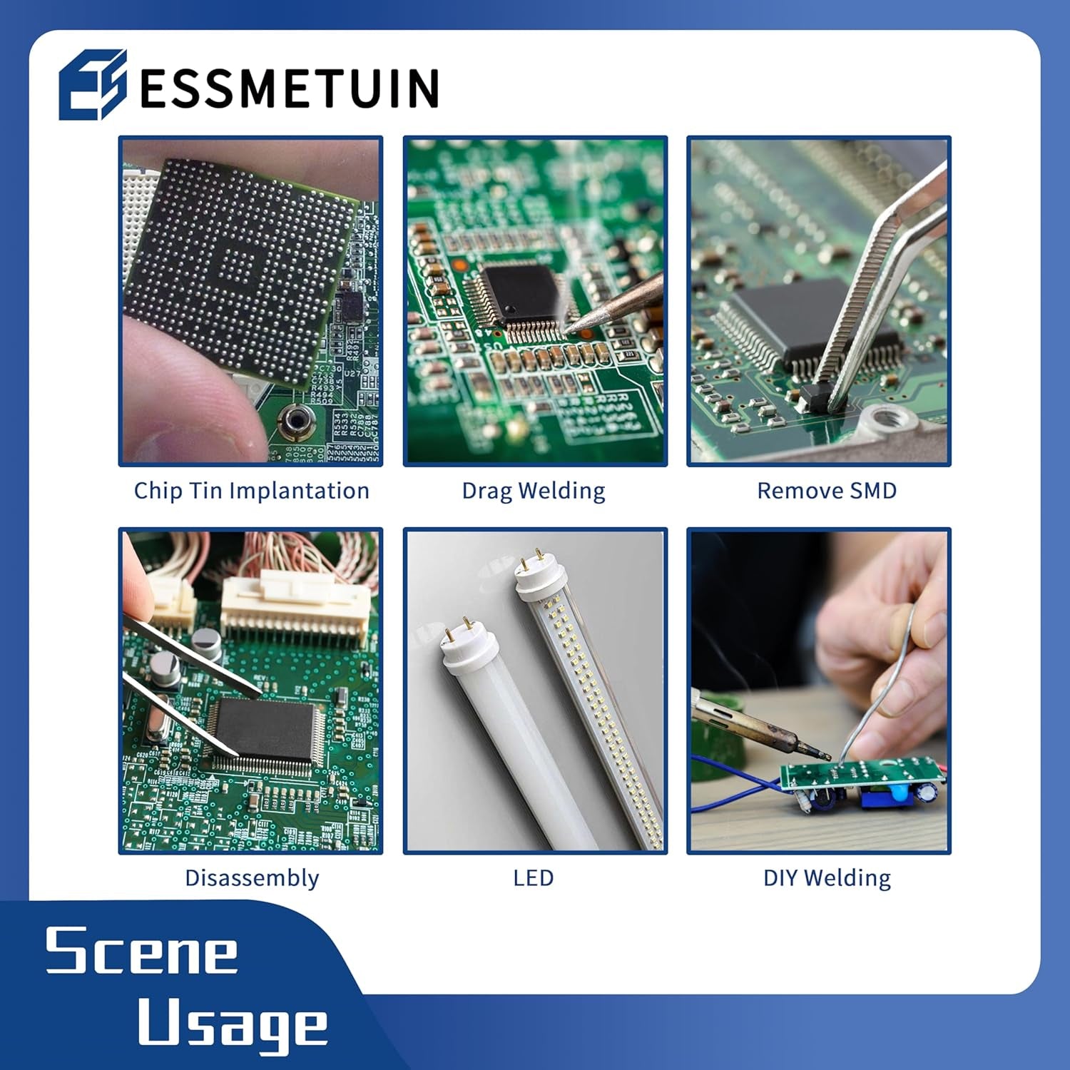 Desoldering Wick and Soldering Flux 