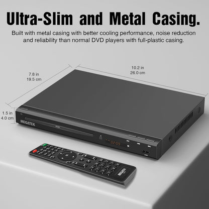 Region-Free HDMI DVD Player for TV