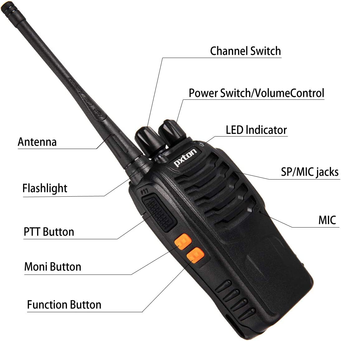 Walkie Talkies Rechargeable Long Range