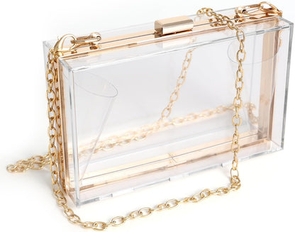 Clear Acrylic Crossbody Purse - Stadium