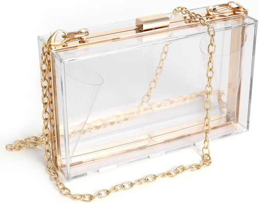 Clear Acrylic Crossbody Purse - Stadium