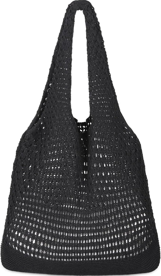 Crochet Bags, Beach Mesh Tote Bag Womens