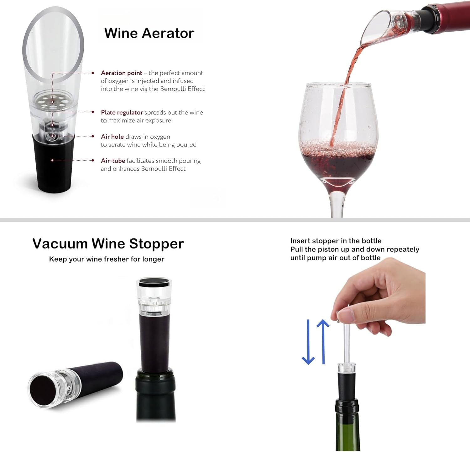 Electric Opener Set with Base, Accessories 