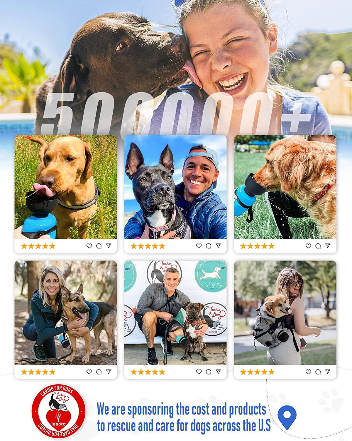 Dog Water BottlePortable Water Dispenser