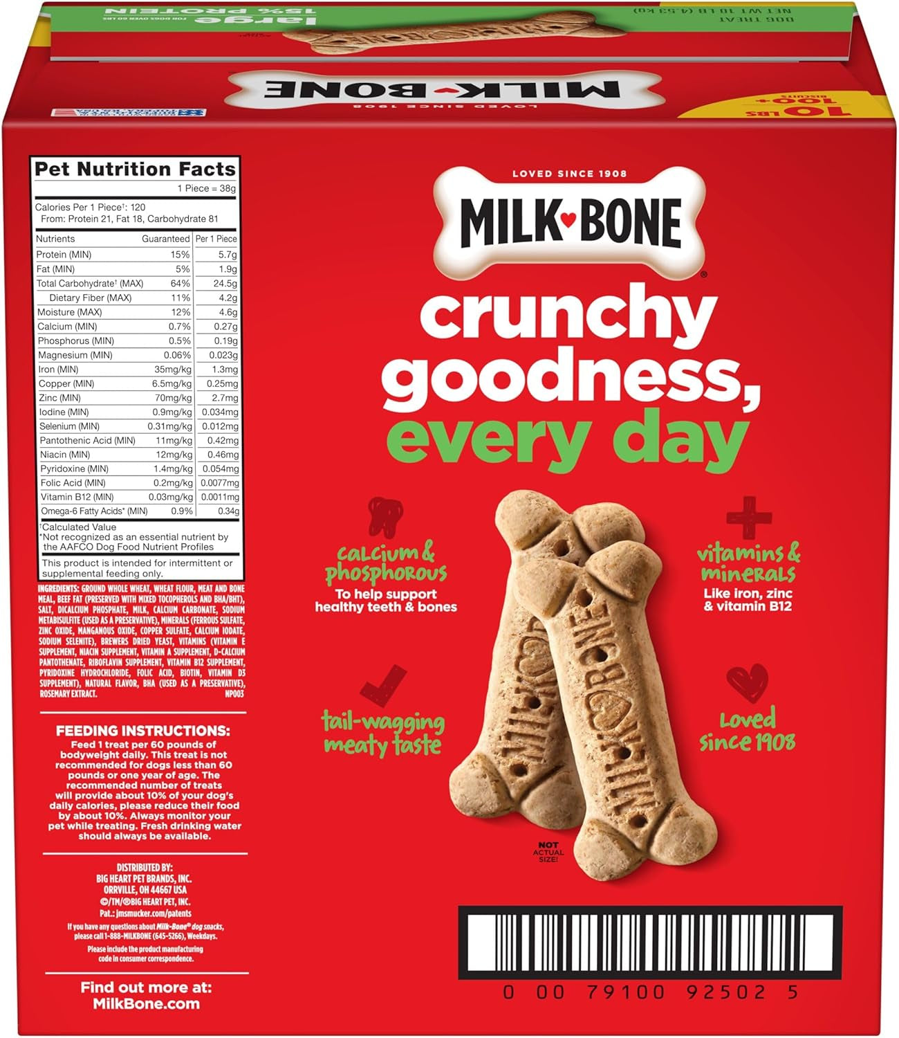 Original Dog Treats Biscuits for Large