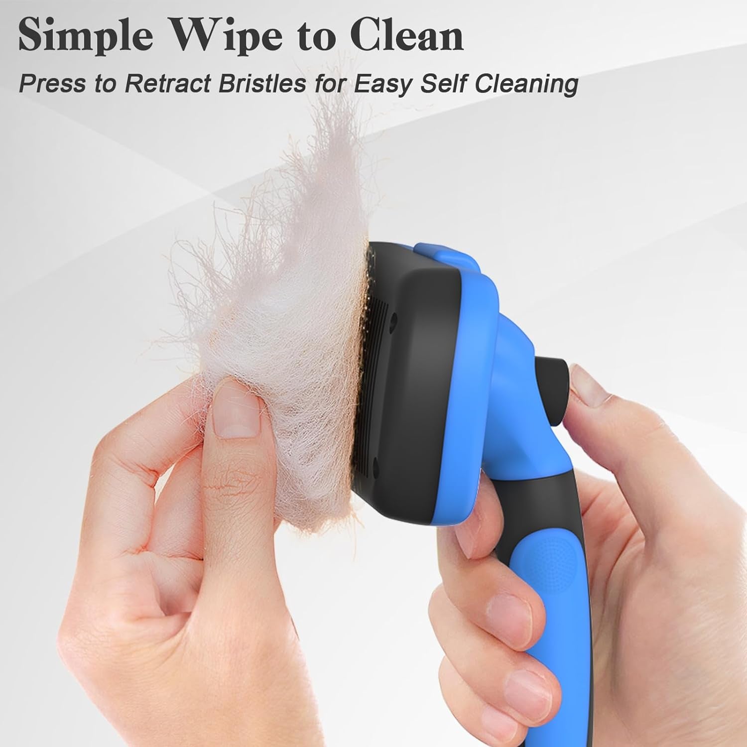Self Cleaning Slicker Brush Skin Friendly