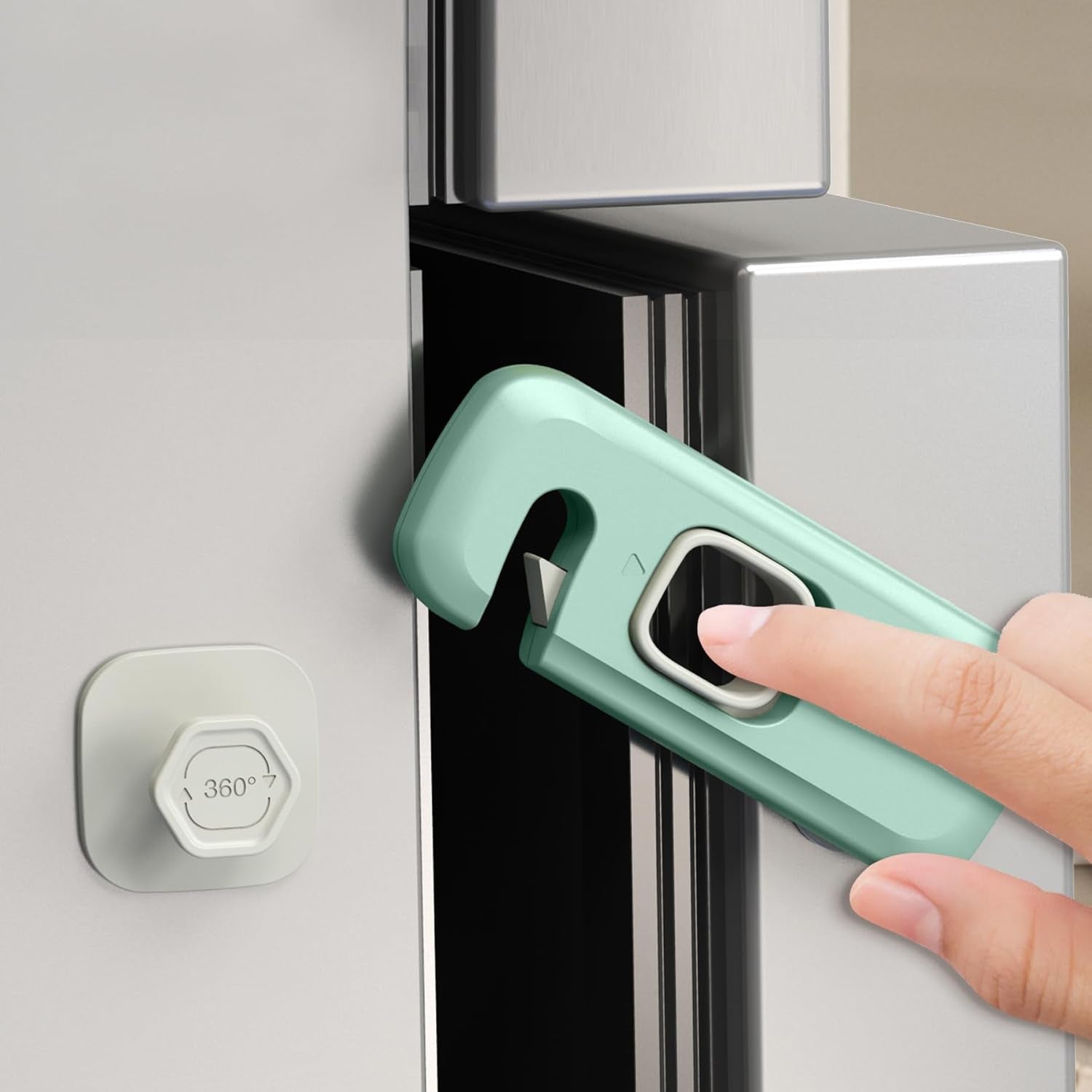 5 Pack Child Proof Refrigerator Lock,