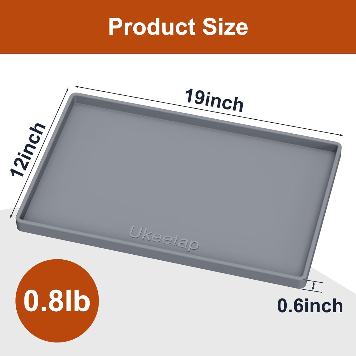 Extra Thick Silicone Mat Waterproof 