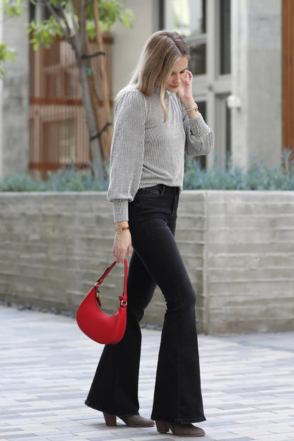 Small Crescent Shoulder Bag Underarm