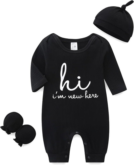 Newborn Unisex Baby Clothes 0-3 Months