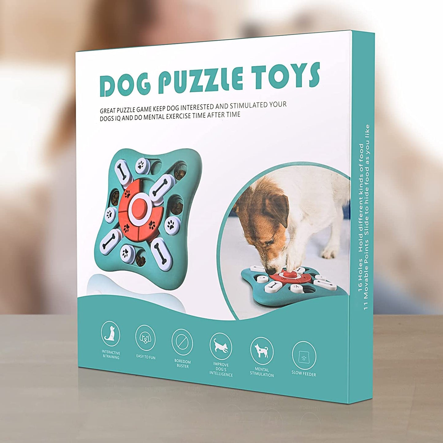 Dog Puzzle Toys,Treat Dispensing Dog