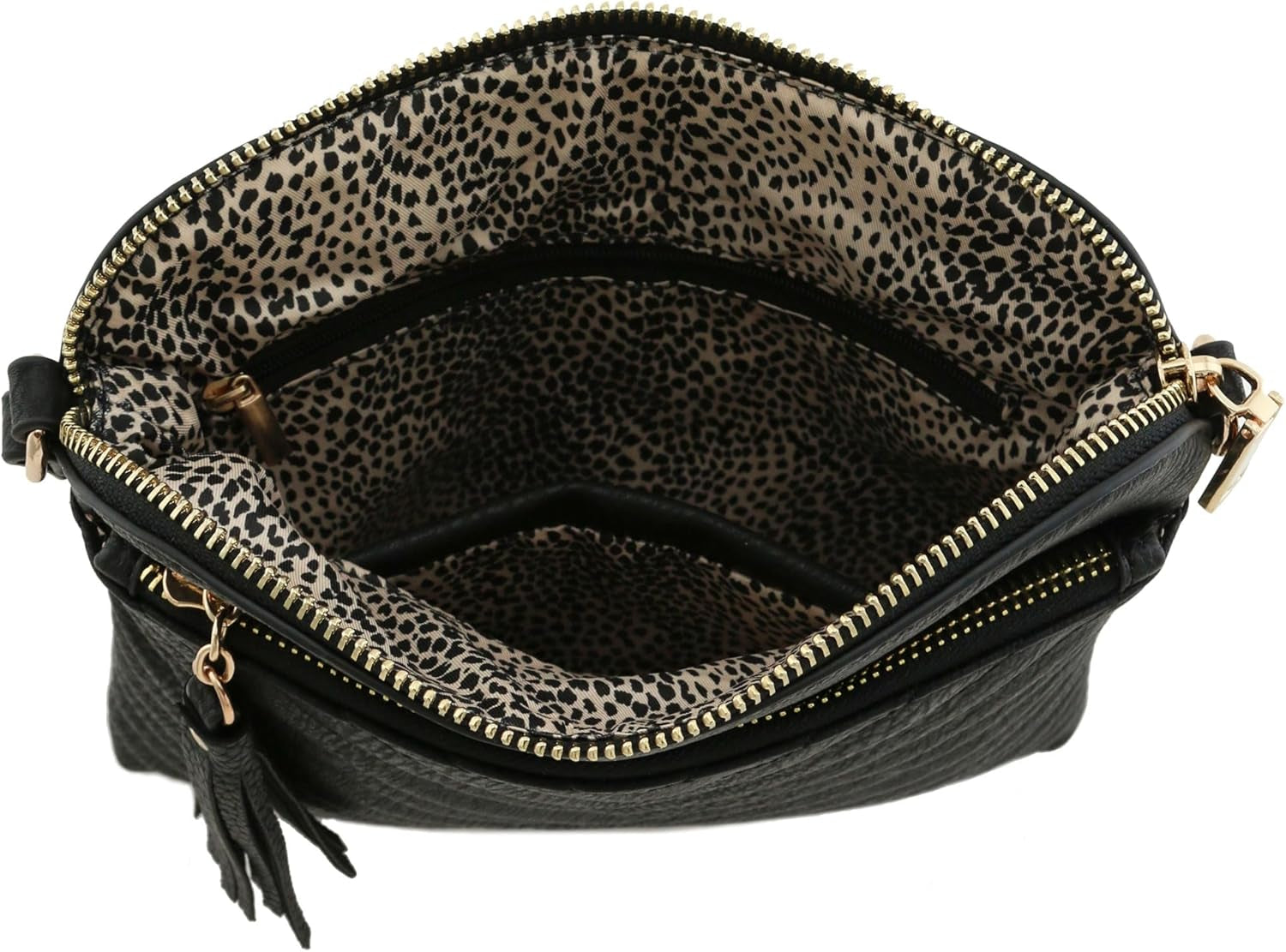 Chevron Quilted Medium Crossbody Bag