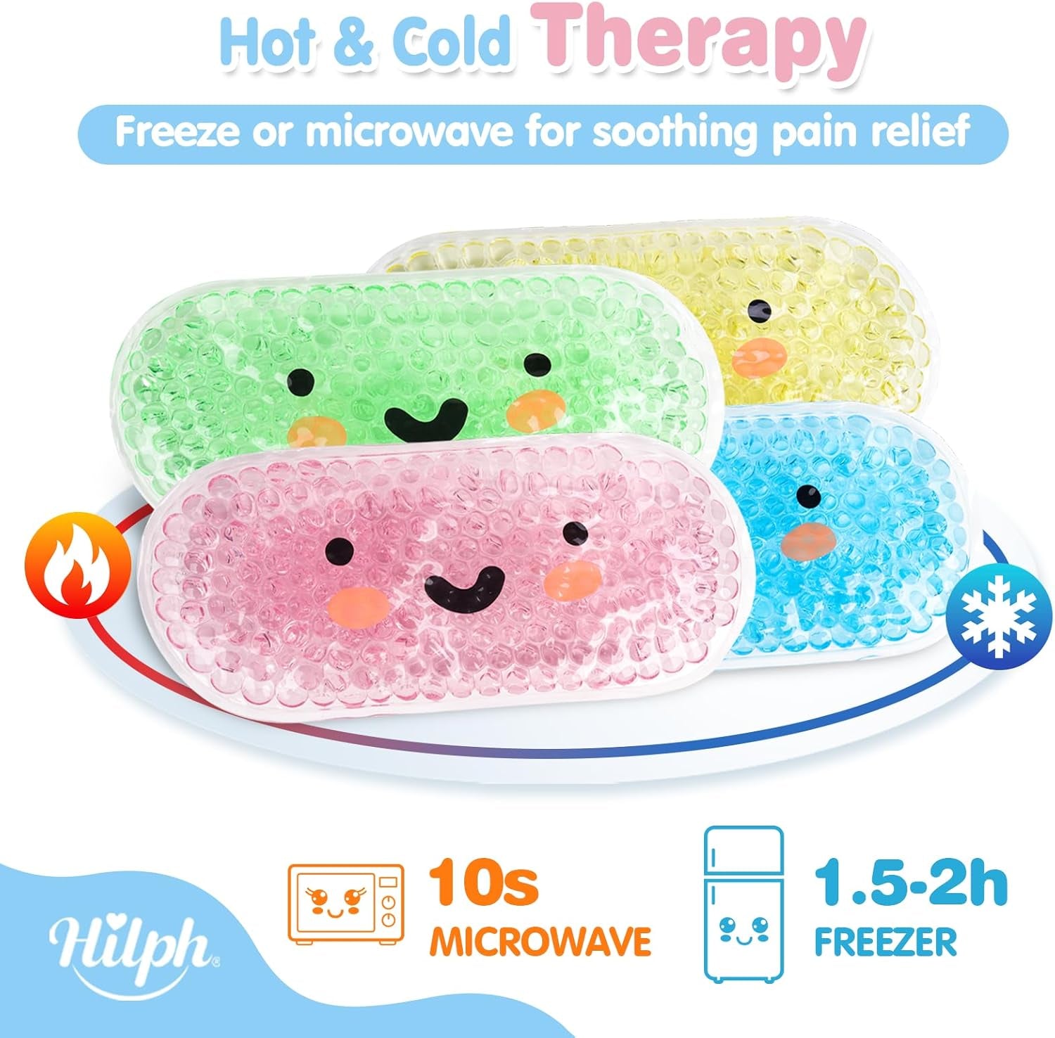 Kids Ice Packs for Boo Boos,Reusable