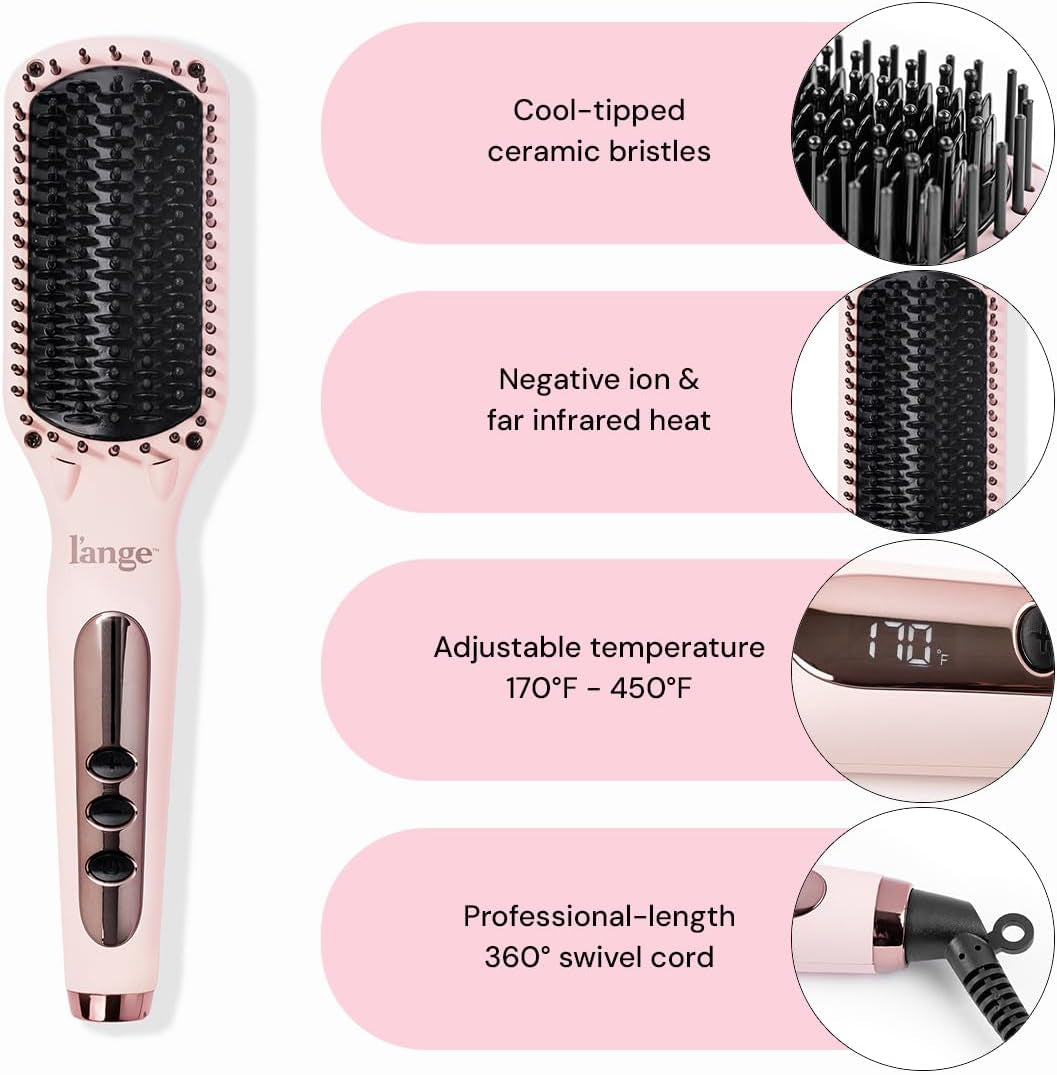 Le Vite Straightening Brush | Heated Hair Tool