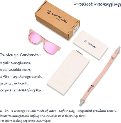 Flexible Polarized Baby Sunglasses