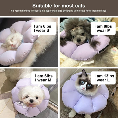 Cat Cone Collar,Cute Waterproof Cat