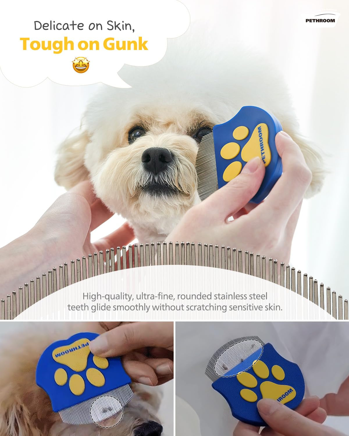 []Healing Slicker Brush&Easy Facial Comb