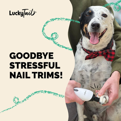 Luckytail Pet Nail Grinder for Dogs