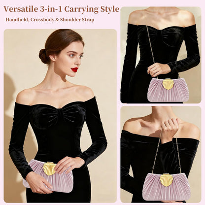 Clutch Evening Purse for Women Handheld 