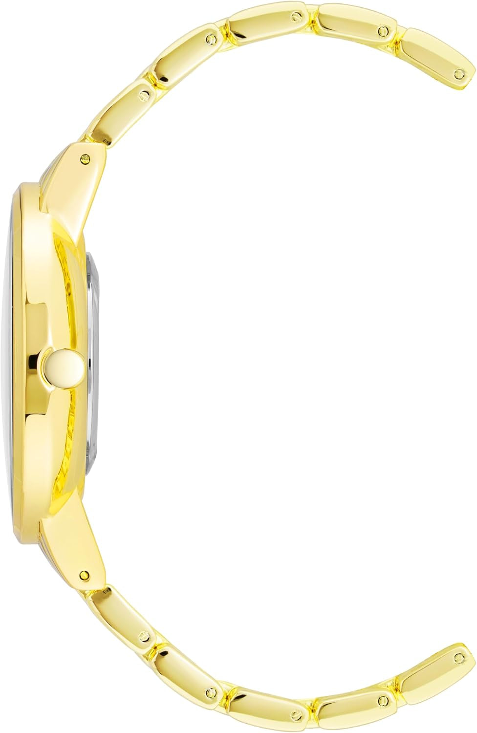 Women'S Crystal Accented Bracelet Watch.