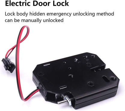 Electronic Lock,1Pcs DC 12V 2A Carbon 