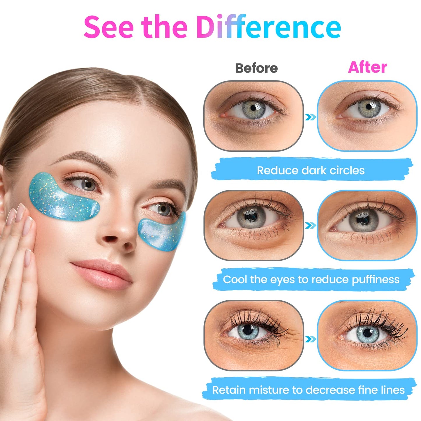under Eye Patches (24 Pairs) - Eye Masks