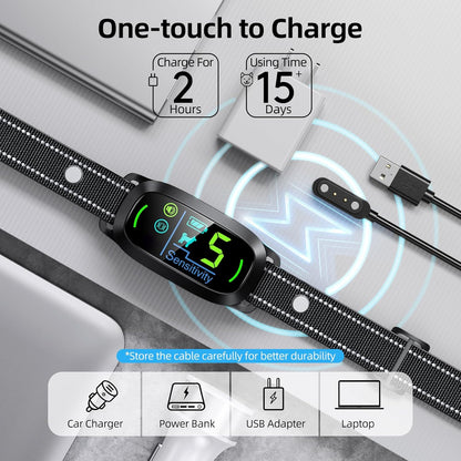Dog Bark Collar Rechargeable Smart Collar