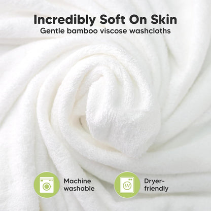 6-Pack Baby Washcloths – Soft Absorbent