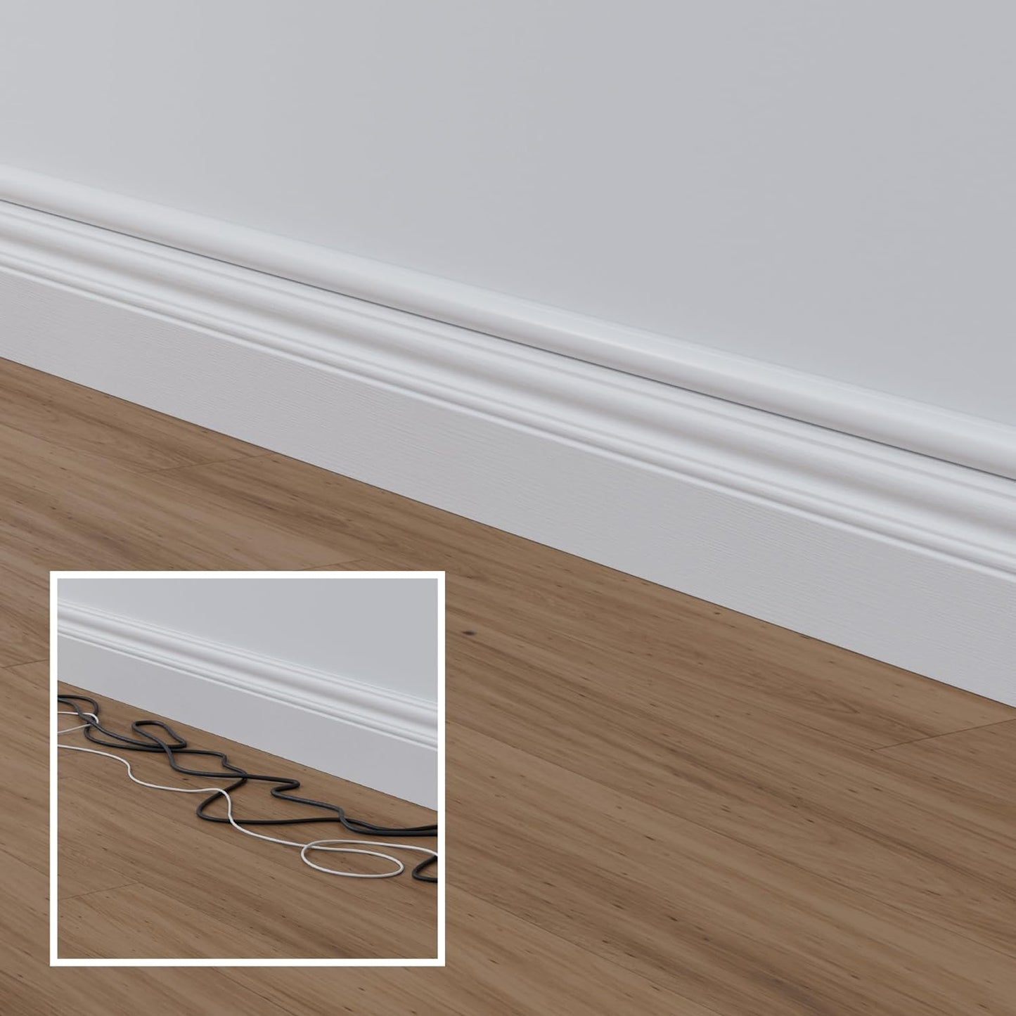 157In Cord Cover Kit, Self-Adhesive Wire