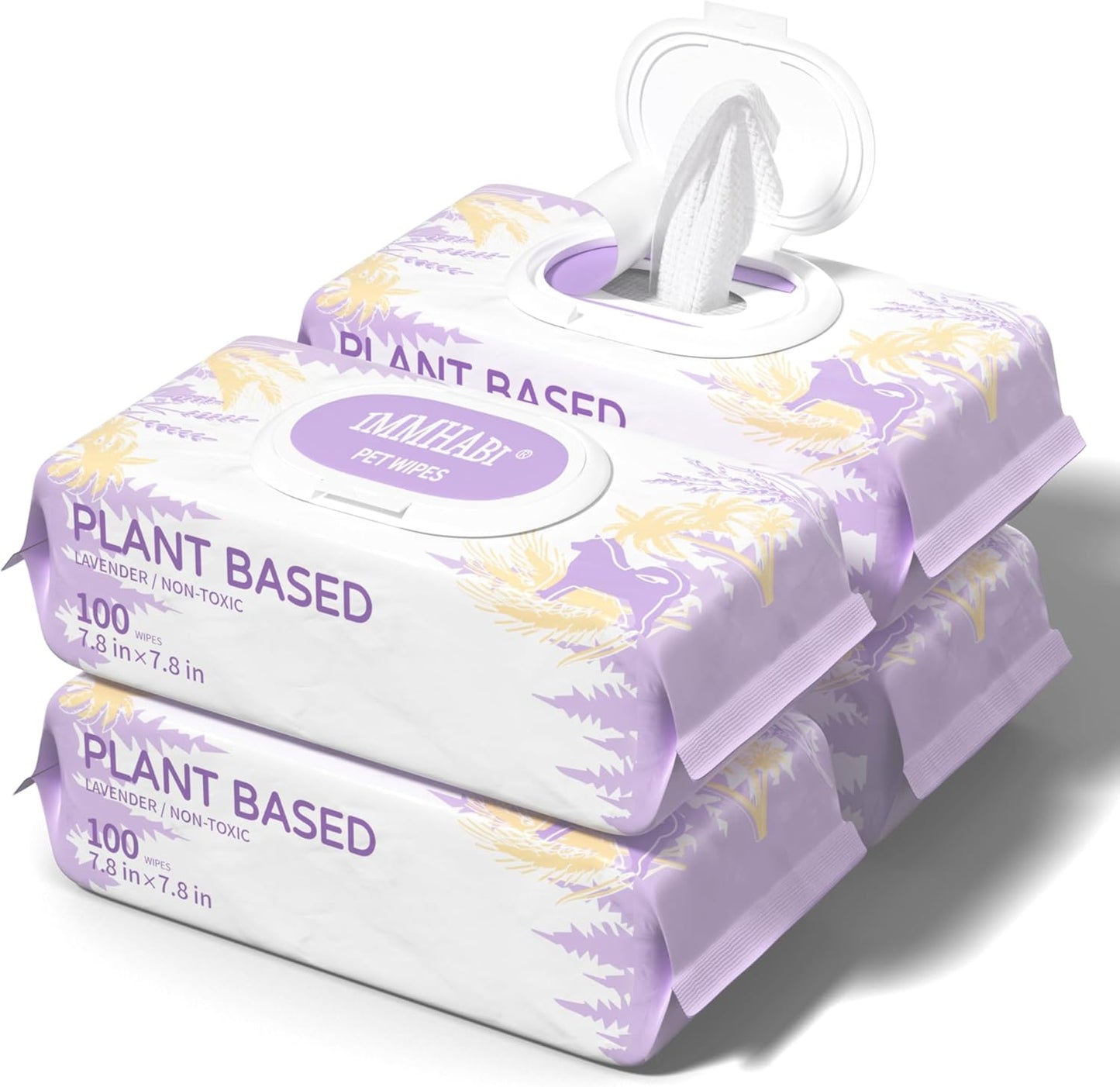 400 PCS Pet Wipes for Paws and Butt