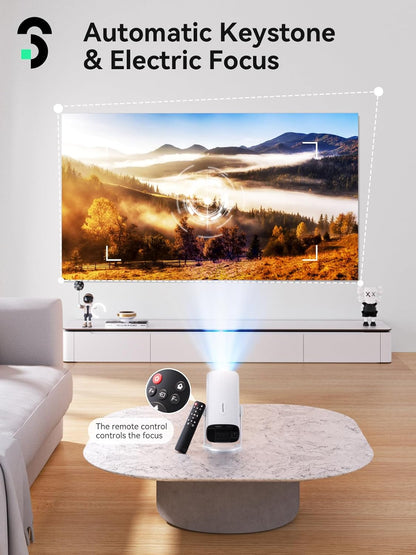 Mini Projector 1080P Support - Portable