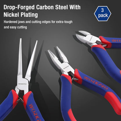 Mini Pliers Set3-Piece Small Pliers Tool