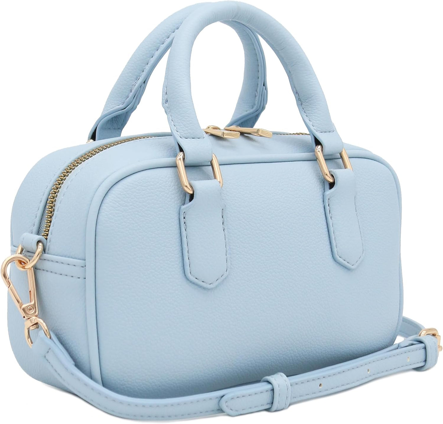 Mini PU Leather Satchel Purse