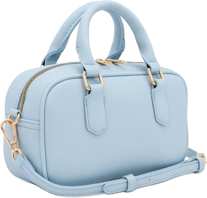 Mini PU Leather Satchel Purse