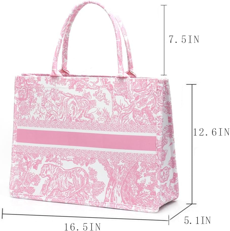 Fashion Luxury Tote Bag Cotton Linen