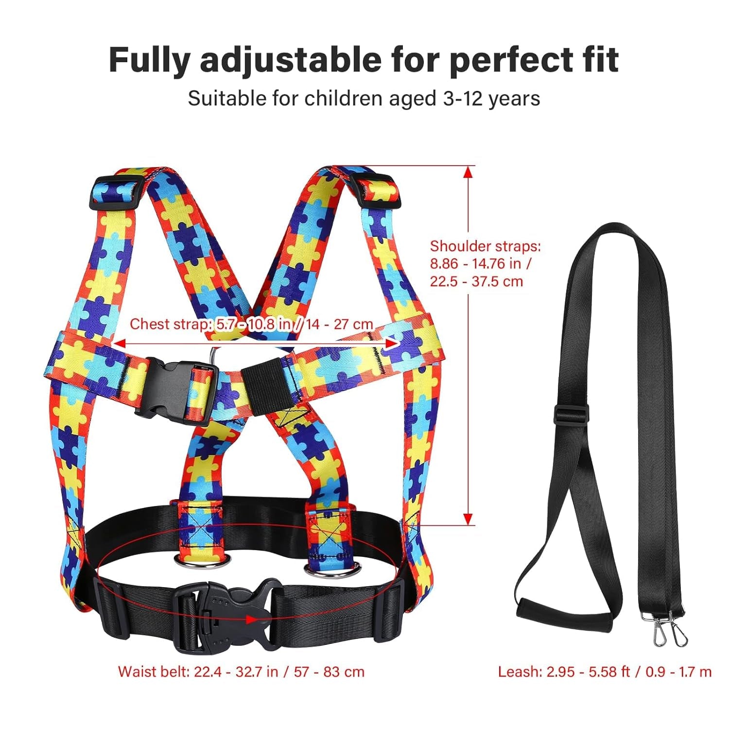 Safety Harness Leash for Special Needs