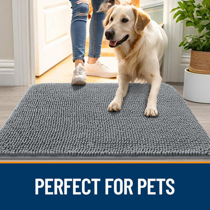 Dog Door Mat for Muddy Paws 30X20