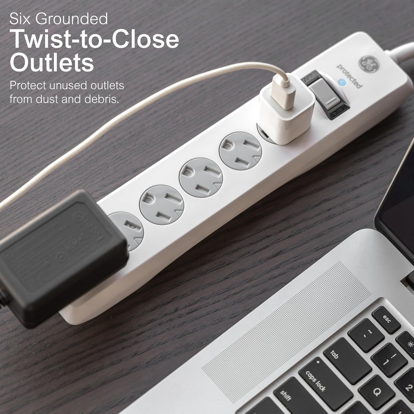 Sur Protector Power Strip 10 Ft Extension