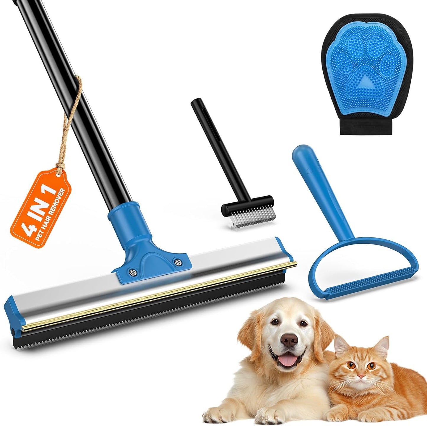 4-In-1 Pet Hair Removal Tool Set 