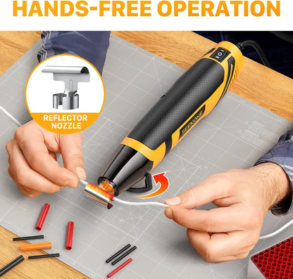 Mini Heat Gun, 350W 2-Temp Settings 500℉