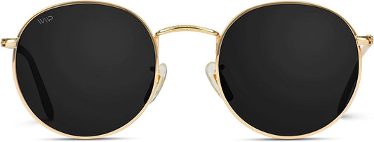 Reflective Lens round Trendy Sunglasses