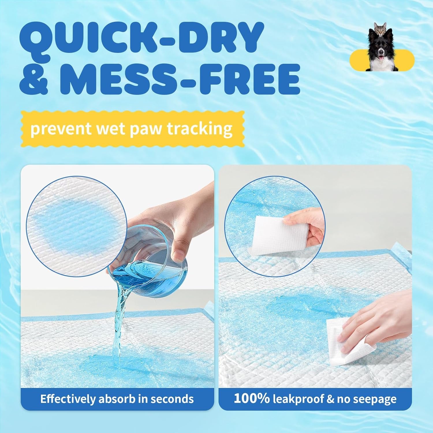100-Pack X-Large Puppy Pads - 34'' X 28