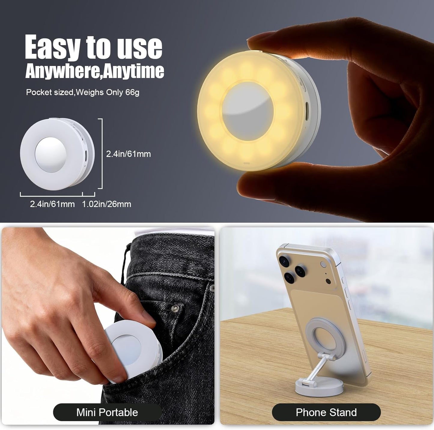 Glamour Glow Selfie Light