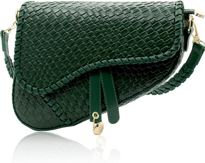 Fashion Women Saddle Shoulder Bag Clutch
