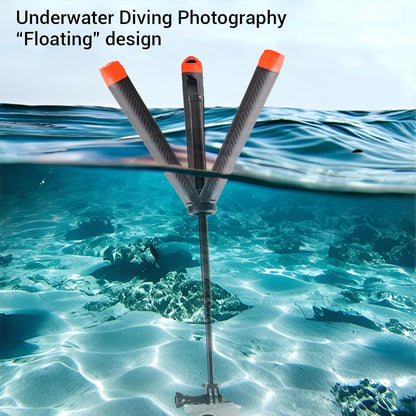 4 in 1 Selfie Stick Floating Hand Grip