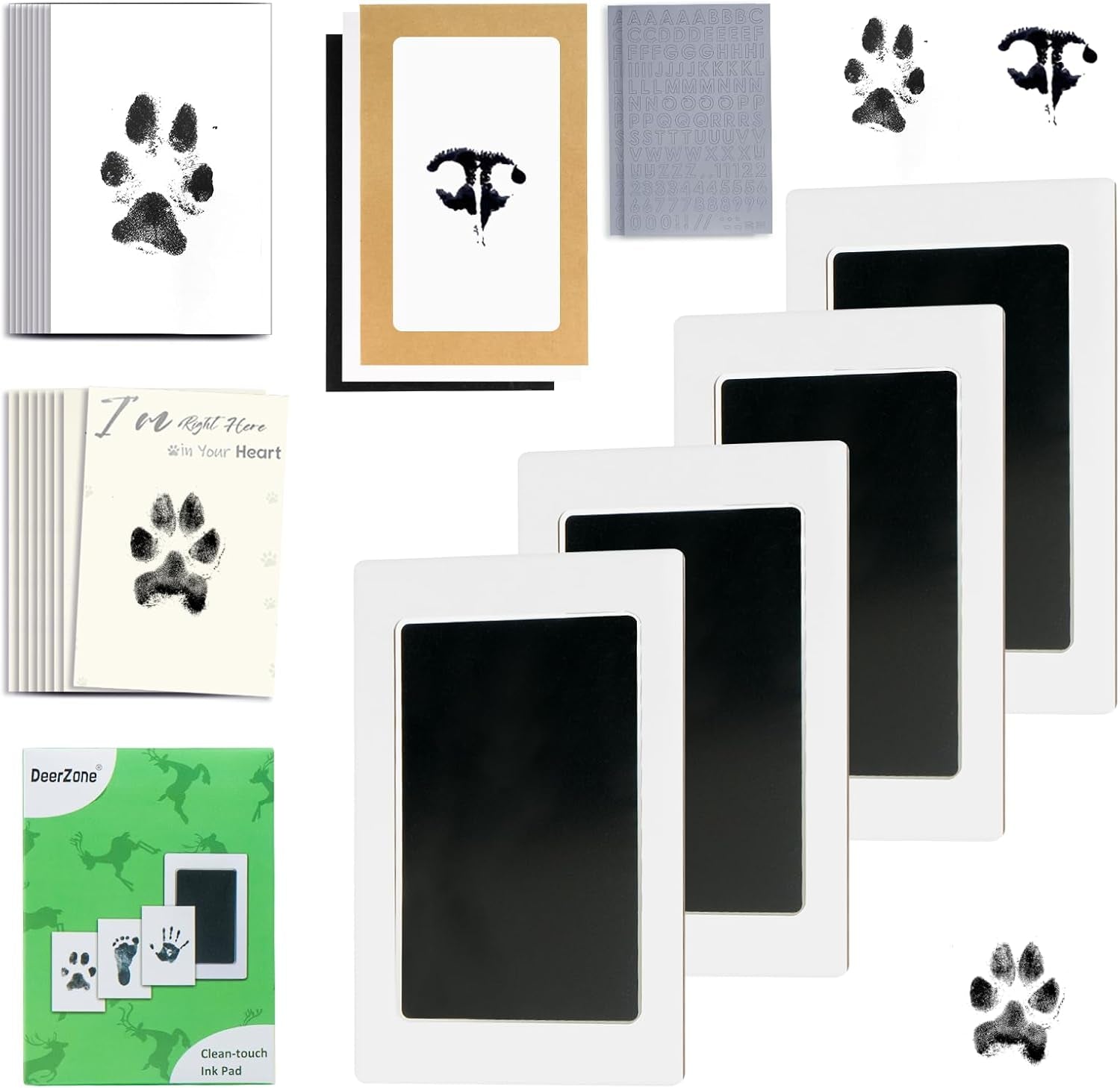 Inkless Paw Print Kit,Dog Paw Print Kit