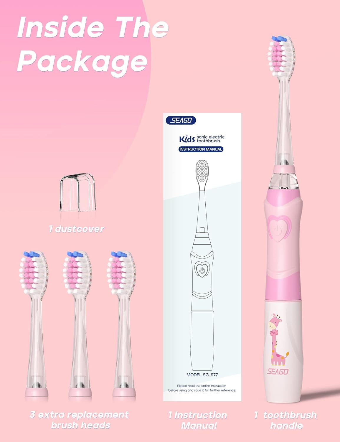 Kids Electric Toothbrush with 2Min Timer