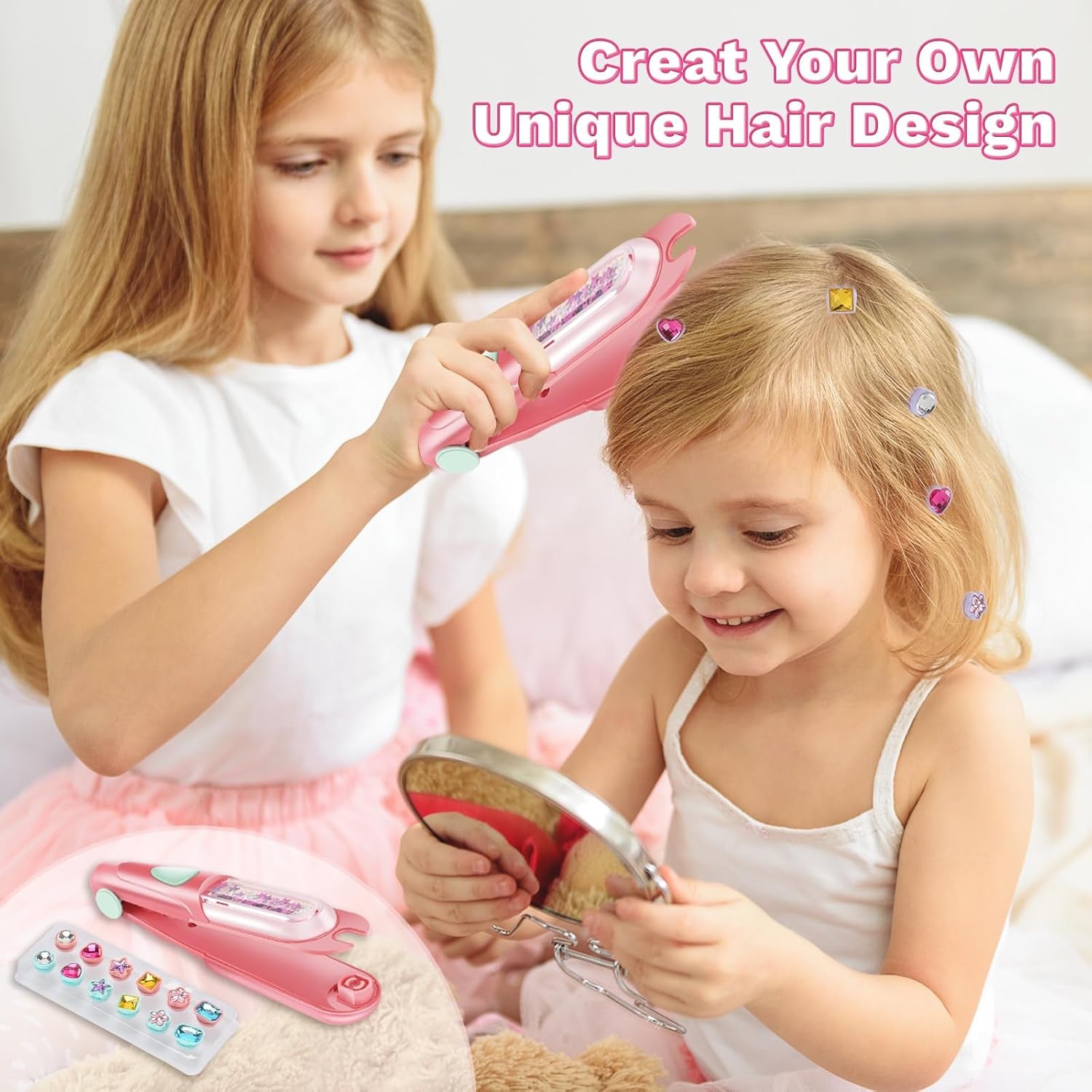 Hair Gem Stamper Kit, Bling Hair Jewels