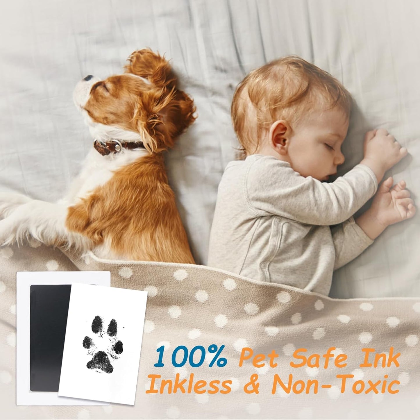 Inkless Paw Print Kit,Dog Paw Print Kit